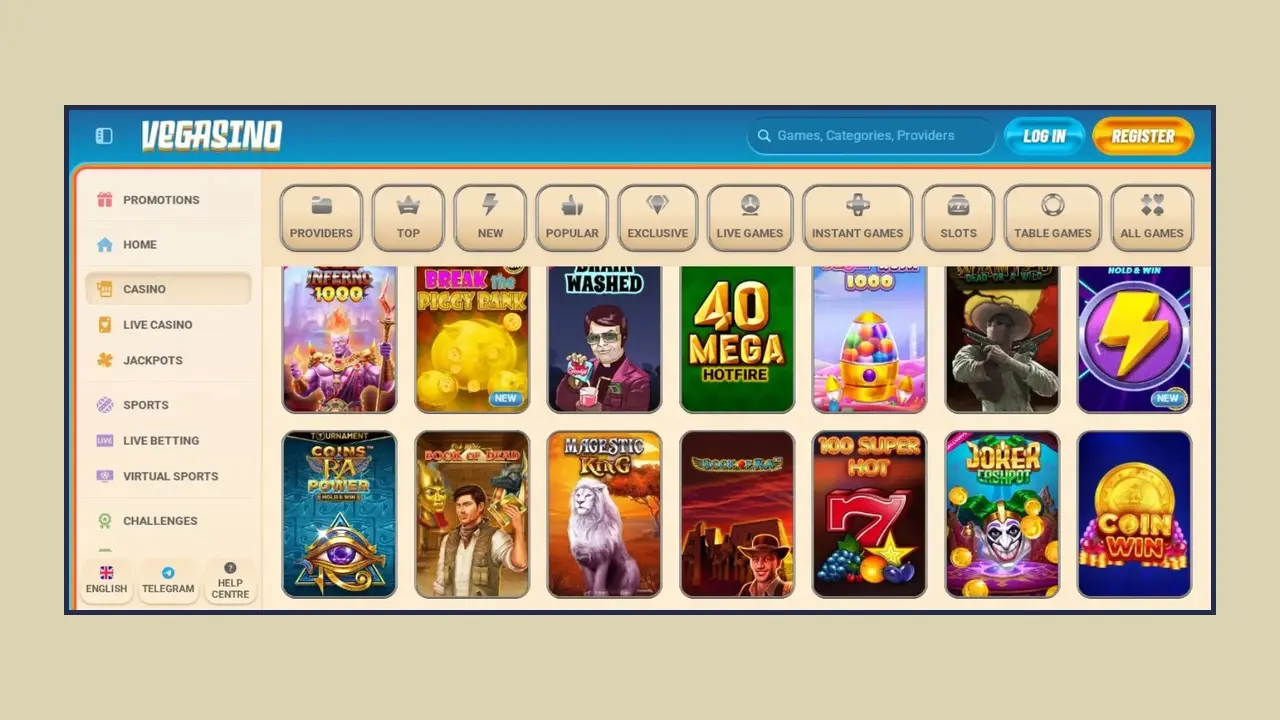 Impressioni dal gioco a Vegasino Impressioni dal gioco a Vegasino